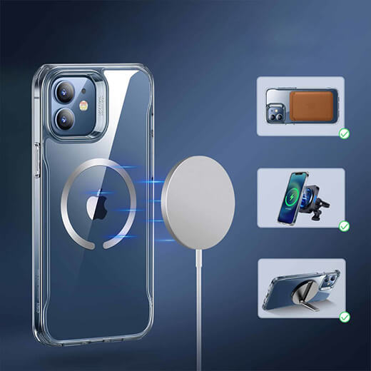 Противоударный чехол ESR Sidekick Hybrid HaloLock Black для iPhone 12 Pro Max