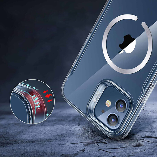 Противоударный чехол ESR Sidekick Hybrid HaloLock Black для iPhone 12 Pro Max