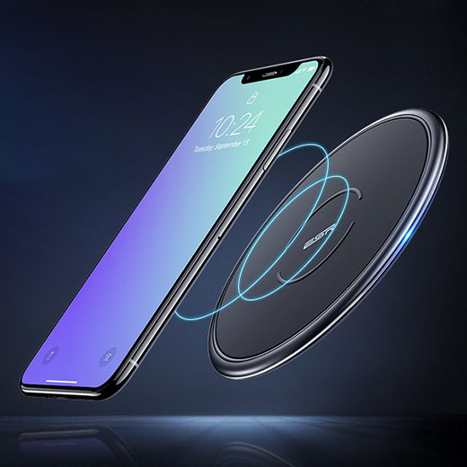 Бездротове зарядний пристрій ESR Tidal Metal-Frame Wireless Charger (15W) для iPhone