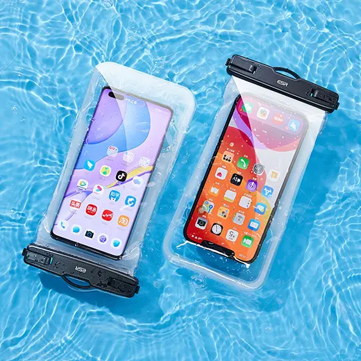 Купити водонепроникний чохол ESR Waterproof Case Black Clear для смартфонів