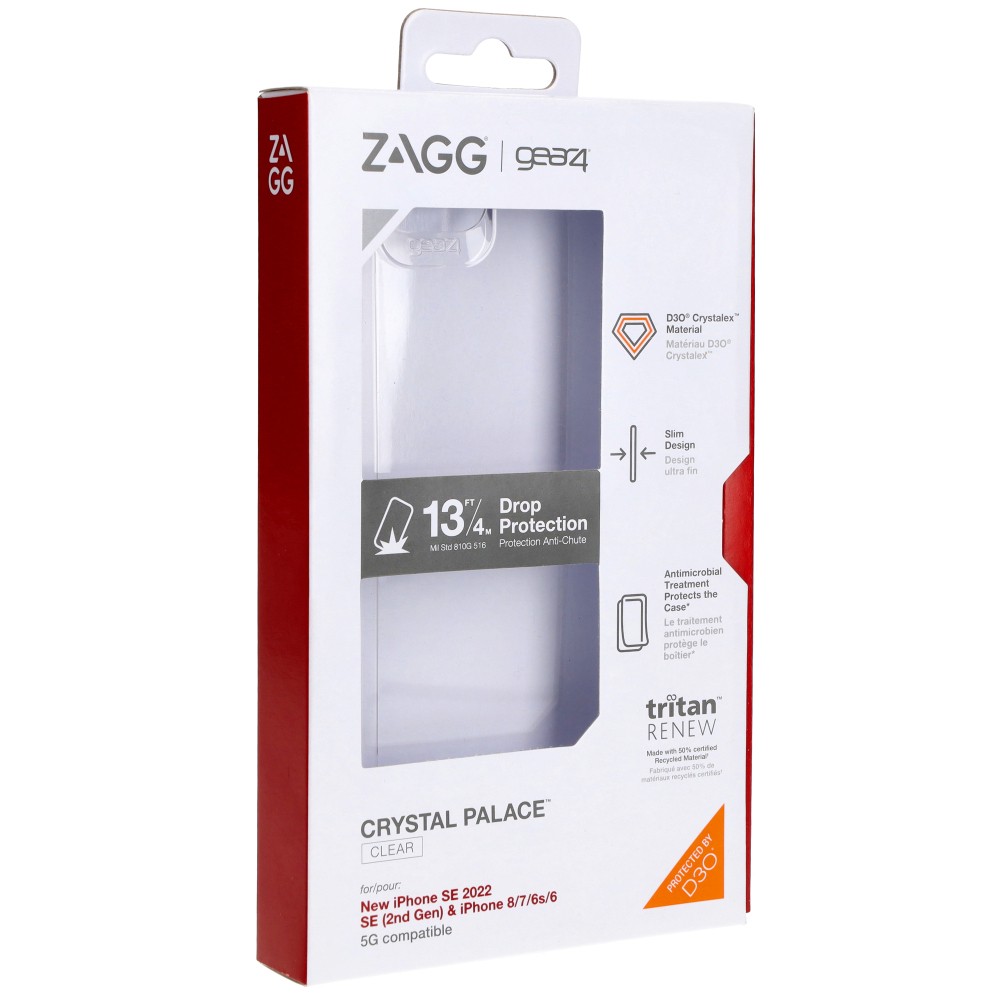 Захисний чохол Zagg Crystal Palace з технологією D3O®