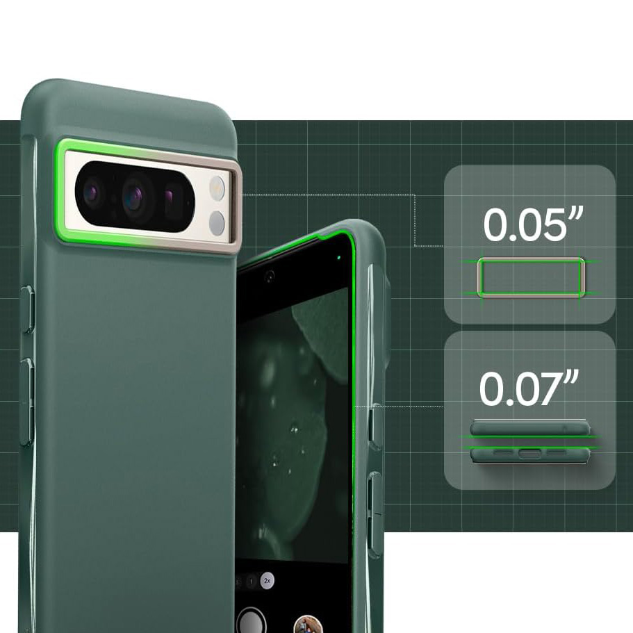 Чохол Spigen Cyrill Ultra Color для Pixel 8 Pro, зелений
