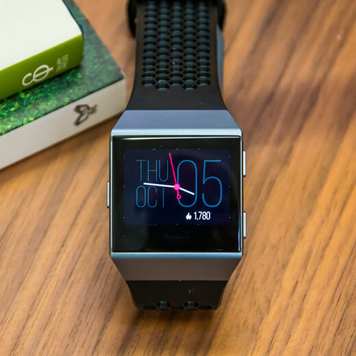 Смарт-часы Fitbit IONIC Fitness Tracker S | L Charcoal 
