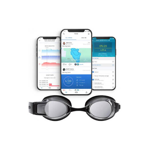 Умные очки для плавания FORM Smart Swim Goggles с интеллектуальным дисплеем Polar