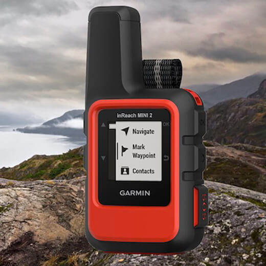 GPS-навигатор Garmin inReach Mini 2 Black монохромный дисплей