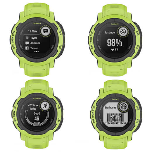 Смарт-часы Garmin Instinct 2 многофункциональные