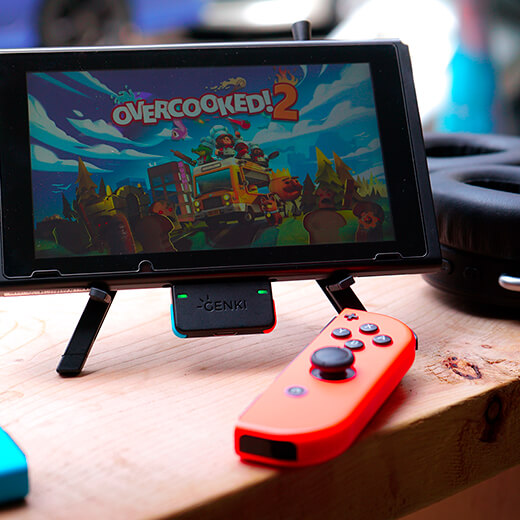 Аудио адаптер GENKI Audio Bluetooth 5.0 Adapter для Nintendo Switch первые шаги