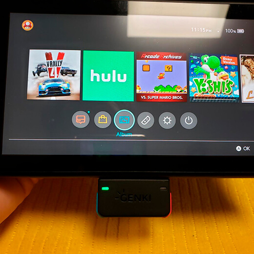 Аудио адаптер GENKI Audio Bluetooth 5.0 Adapter для Nintendo Switch купить