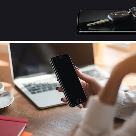Захисне скло Spigen GLAS.tR SLIM EZ FIT для iPhone 7/8 / SE (2020) (2 скла + рамка для поклейки)