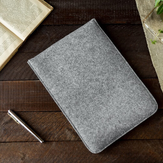 Чехол-карман из войлока с резинкой Gmakin Grey для MacBook Air 13" (2018-2020) | Pro 13" (2016-2020)