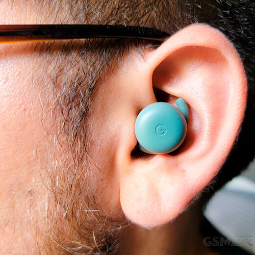 Бездротові навушники Google Pixel Buds A-Series Olive з трьома варіантами амбушюр