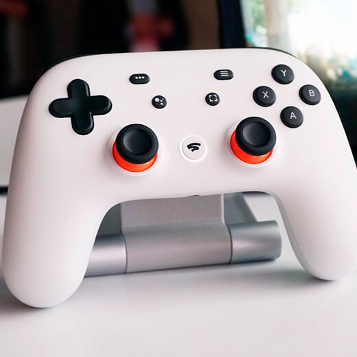 Бездротовий геймпад Google Stadia controller White