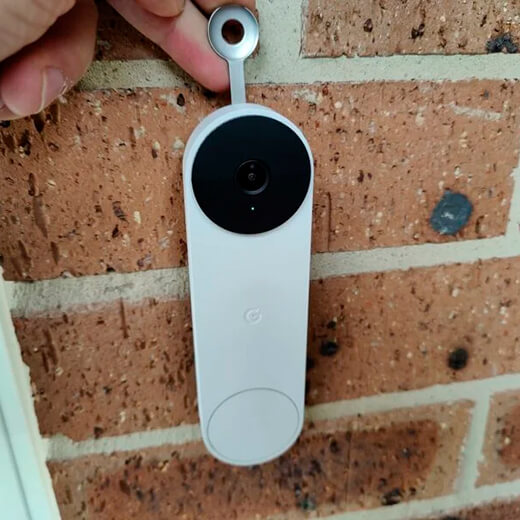 Умный дверной звонок Google Stadia Nest Doorbell (battery) с датчиком камеры