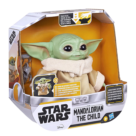 Интерактивная игрушка Hasbro Baby Yoda (Малыш Йода) из Звездные войны: Мандалорец