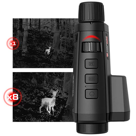 Тепловізор HikMicro GRYPHON GH25 цифрове збільшення