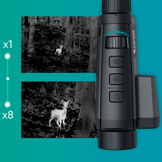 Тепловизор HikMicro GRYPHON GH50L LRF режимы