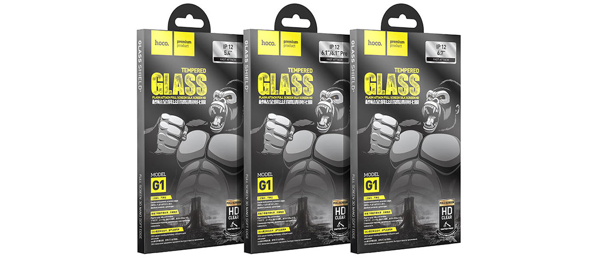 Захисне скло Hoco G1 screen protector tempered glass для iPhone 12
