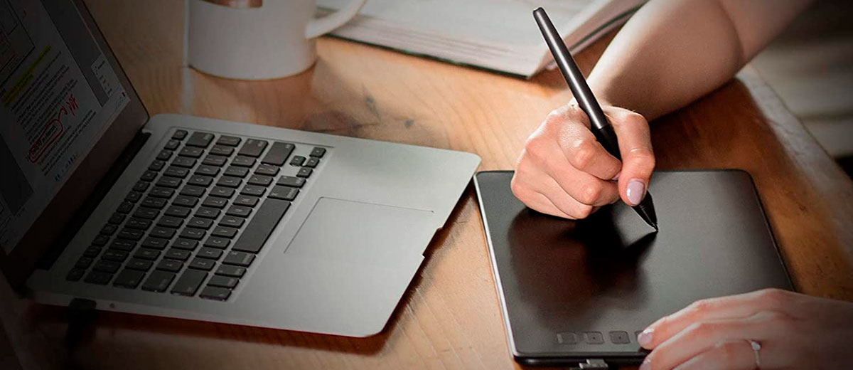 Универсальный графический планшет Huion H640P