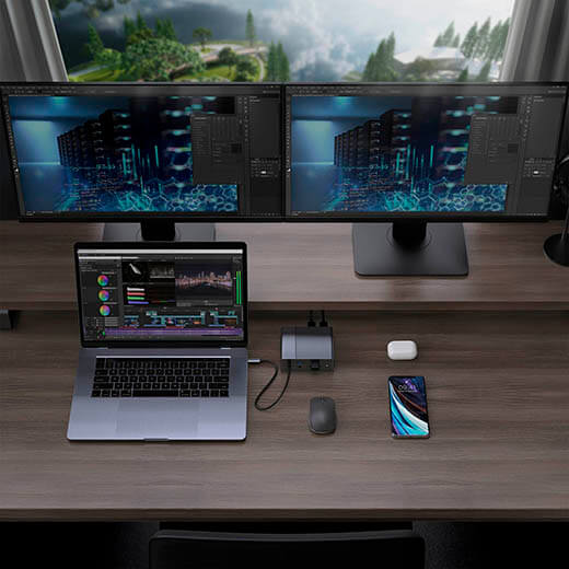 Хаб HyperDrive GEN2 16-in-1 Thunderbolt 3 Hub