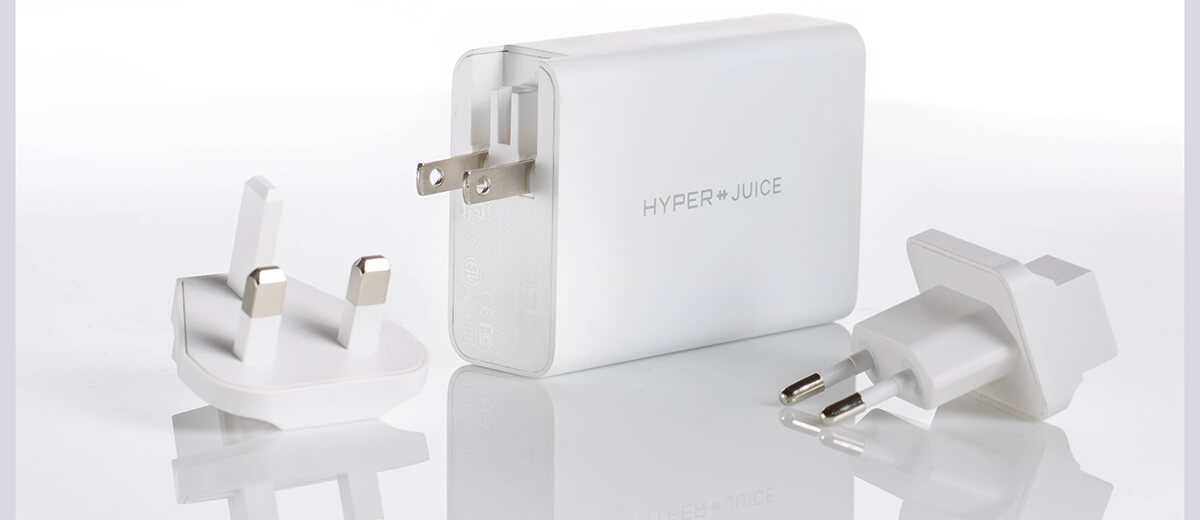 Быстрое зарядное устройство HyperJuice GaN 100W USB-C Charder