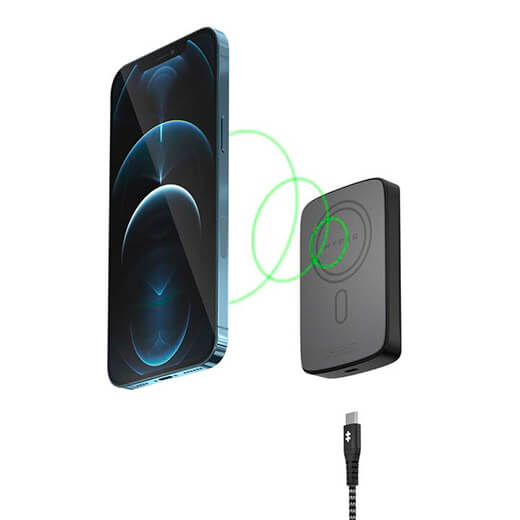 Бездротова зарядка HyperJuice Magnetic Wireless MagSafe для iPhone 14 | 13 | 12