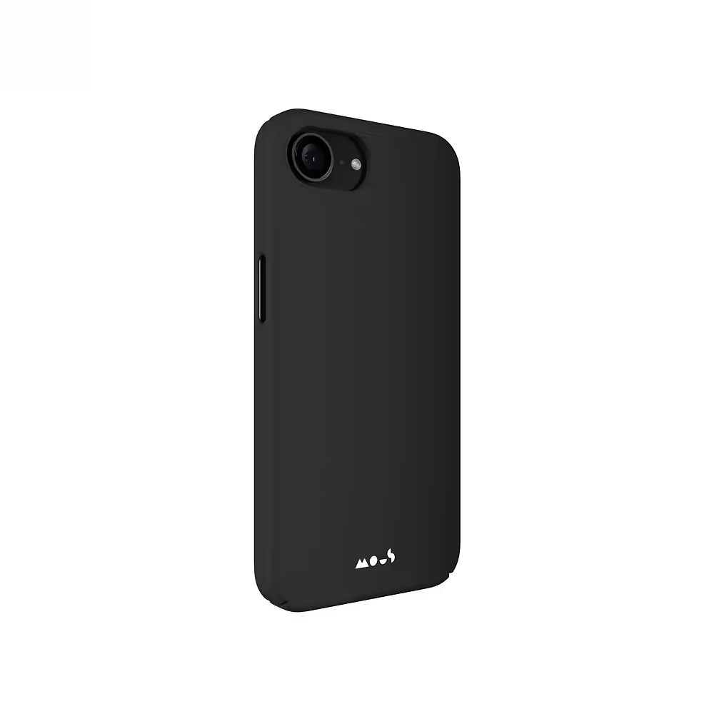 Ультратонкий чехол Mous Super Thin Compatible Black MagSafe для iPhone 16e