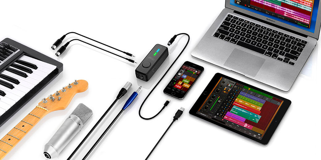 Внешний цифровой аудиоинтерфейс IK Multimedia iRig Pro I/O