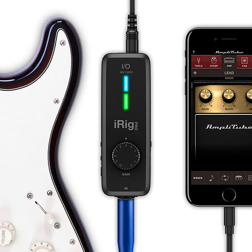 Внешний цифровой аудиоинтерфейс IK Multimedia iRig Pro I/O