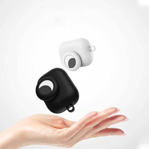 Купити силіконовий чохол із карабіном iLoungeMax 2-in-1 Blue для AirPods Pro | AirTag