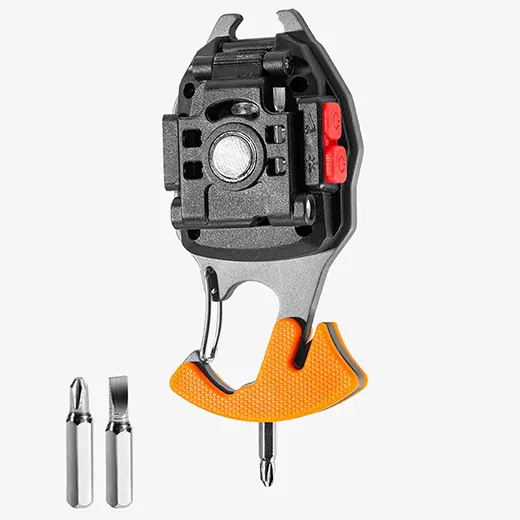 Новый светодиодный фонарик с прикуривателем iLoungeMax Cigarette Lighter USB-C 500Lm Orange