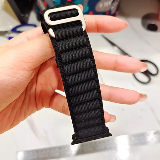Ремінець iLoungeMax Alpine Loop Orange для Apple Watch Ultra 49mm | 45mm | 44mm | 42mm купити