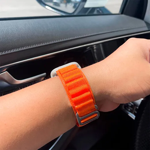 Ремінець iLoungeMax Alpine Loop Orange для Apple Watch Ultra 49mm | 45mm | 44mm | 42mm