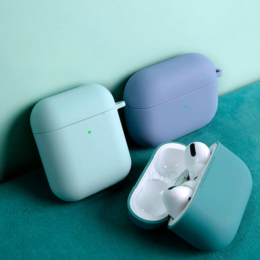 Цена силиконового чехла с карабином iLoungeMax Pine Needle Green для AirPods 3