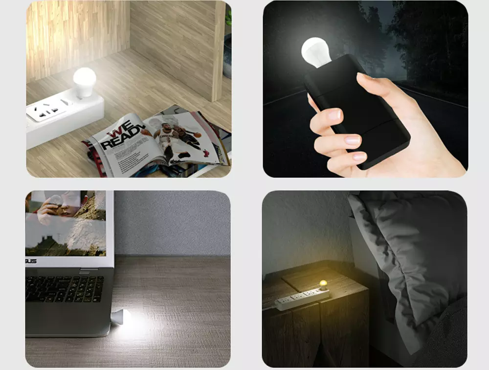 Портативная лампа iLoungeMax Book Lamp с USB-разъемом (3 шт.)