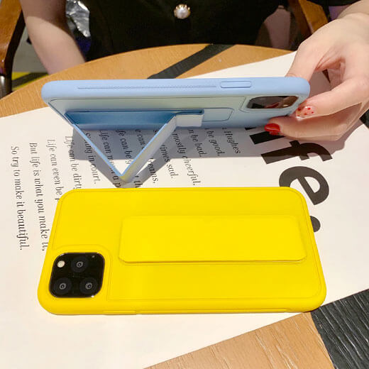 Чохол-підставка з утримувачем iLoungeMax Case-Stand Blue для iPhone 13 mini ціна