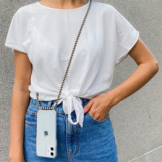 Силиконовый чехол с ремешком iLoungeMax CrossBody Lanyard Case для iPhone 13 Pro купить