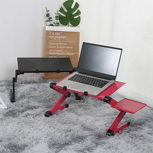 Купить Украина — регулируемая подставка iLoungeMax Laptop Desk Stand Aluminum Black для MacBook