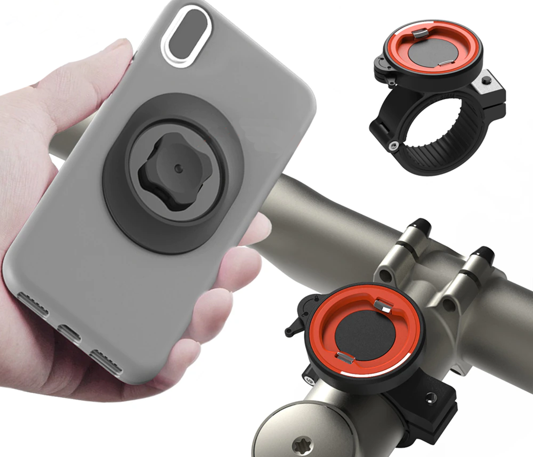 Велосипедное крепление iLoungeMax Handlebar Mount Orange LO68 для iPhone | телефона купить