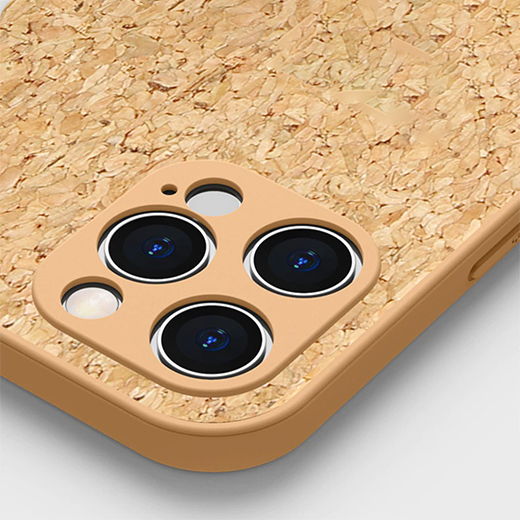 Пробковый чехол iLoungeMax Luxury Cork Wood Breathable для iPhone 13 цена