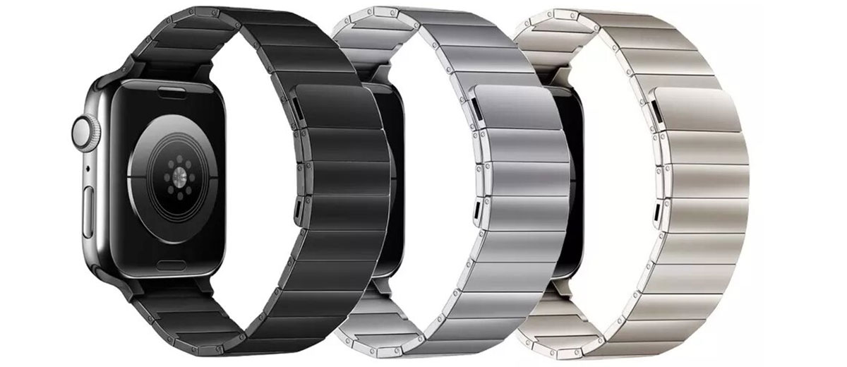 Ремешок iLoungeMax Metal Loop Magnetic Strap Gold для Apple Watch Ultra 49mm | 45mm | 44mm | 42mm купить