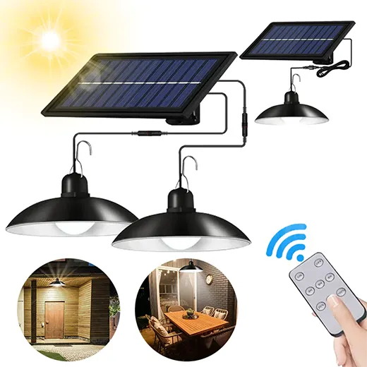 Купити вуличний підвісний світильник iLoungeMax Outdoor Solar 1 Head Warm Light