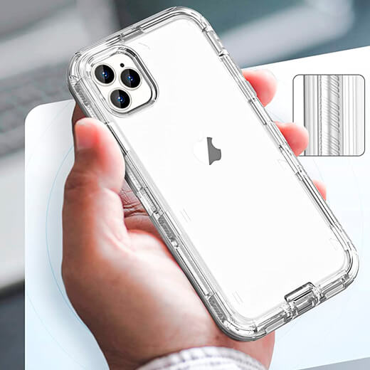 Протиударний чохол iLoungeMax Shockproof Transparent для iPhone 13 ціна