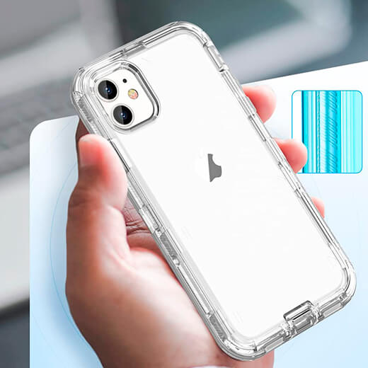 Чохол протиударний iLoungeMax Shockproof Transparent для iPhone 12 | 12 Pro ціна