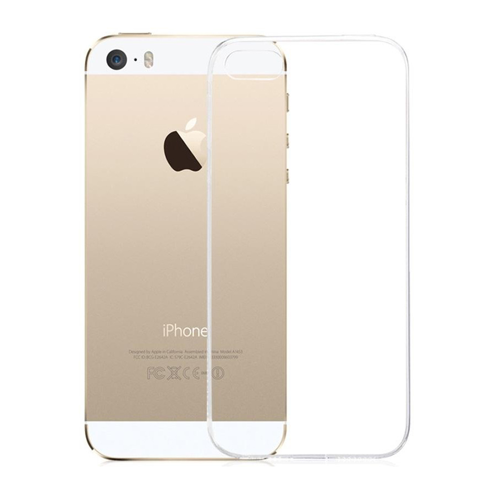 Купить тонкий прозрачный TPU чехол iLoungeMax Silicone Case для iPhone 5 | 5S | SE