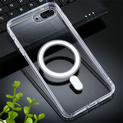 Прозрачный силиконовый чехол iLoungeMax Silicone Case MagSafe для iPhone 7 | 8 Plus