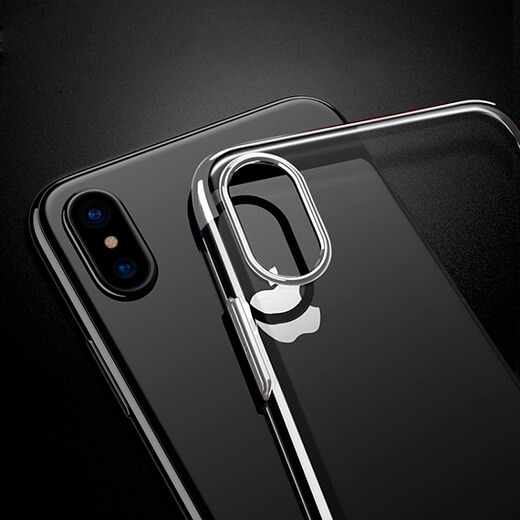 Цена тонкого прозрачного TPU чехла iLoungeMax Silicone для iPhone X | XS