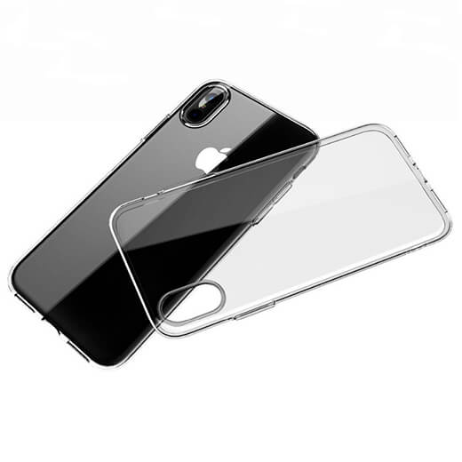Купить тонкий прозрачный TPU чехол iLoungeMax Silicone для iPhone X | XS