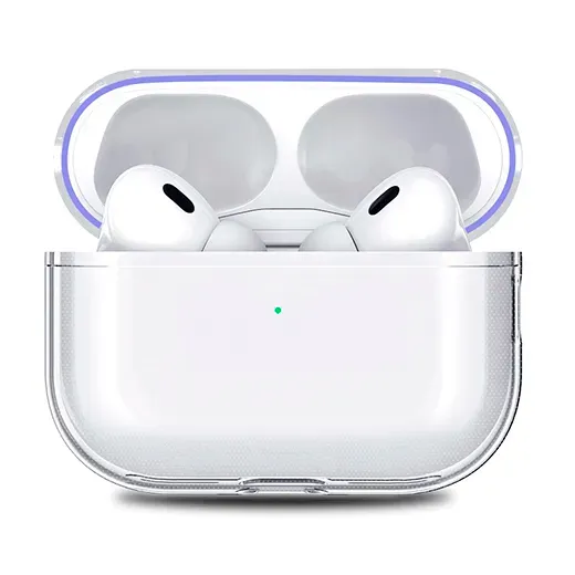Прозрачный защитный чехол iLoungeMax Blue для AirPods Pro 2 особенности