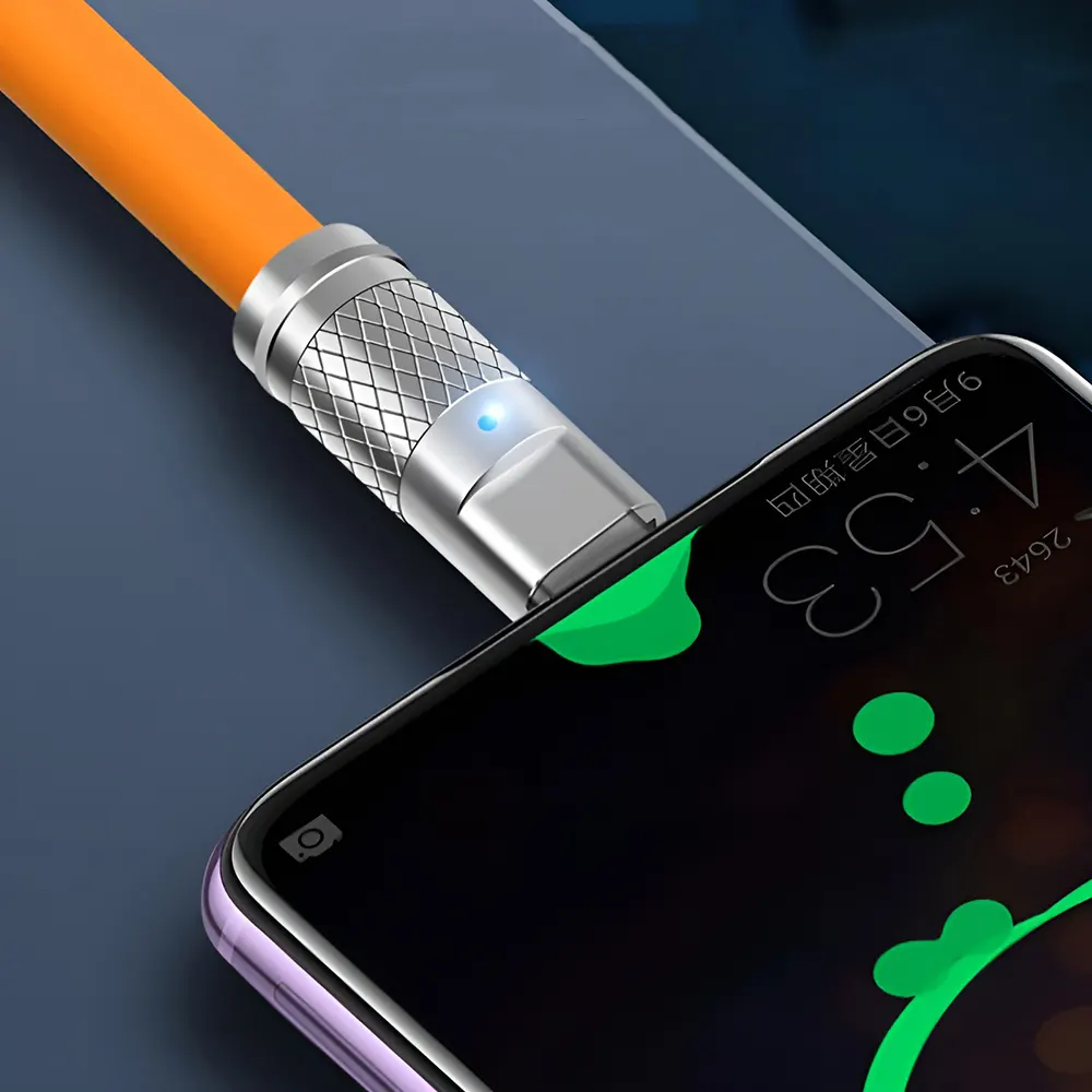 Зарядный кабель iLoungeMax Super Fast Charger Cable USB to Lightning 120W Blue 1m