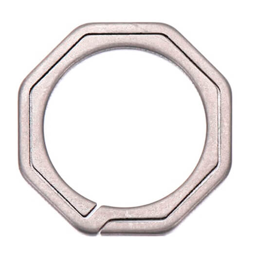 Титановое кольцо для ключей iLoungeMax Titanium Alloy Key Rings высокое качество